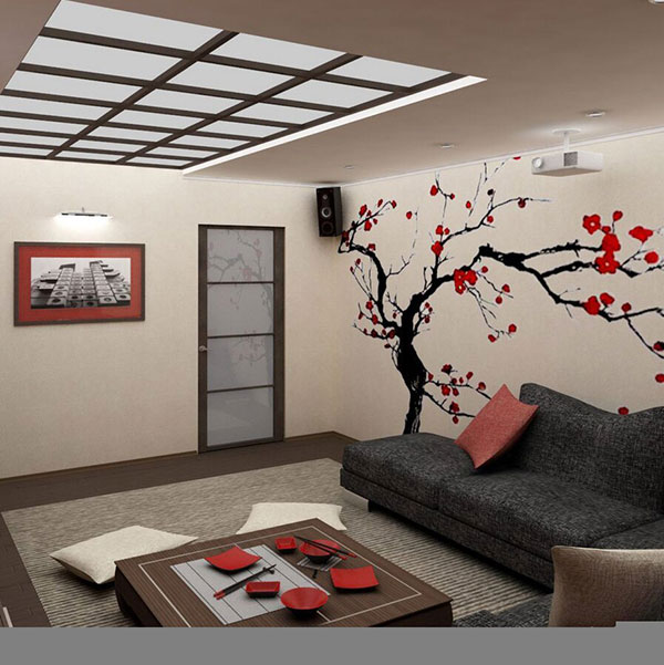 Дизайн интерьера в японском стиле. Для кухни, спальни, ванной