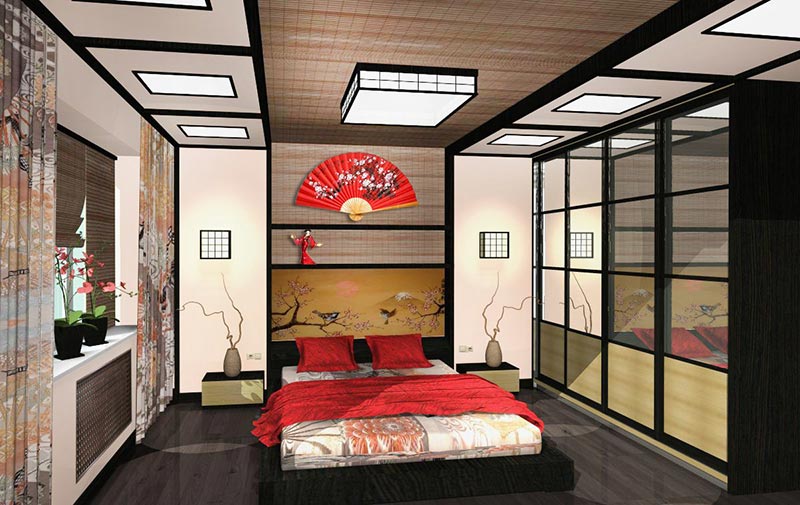 Дизайн интерьера в Японком стиле